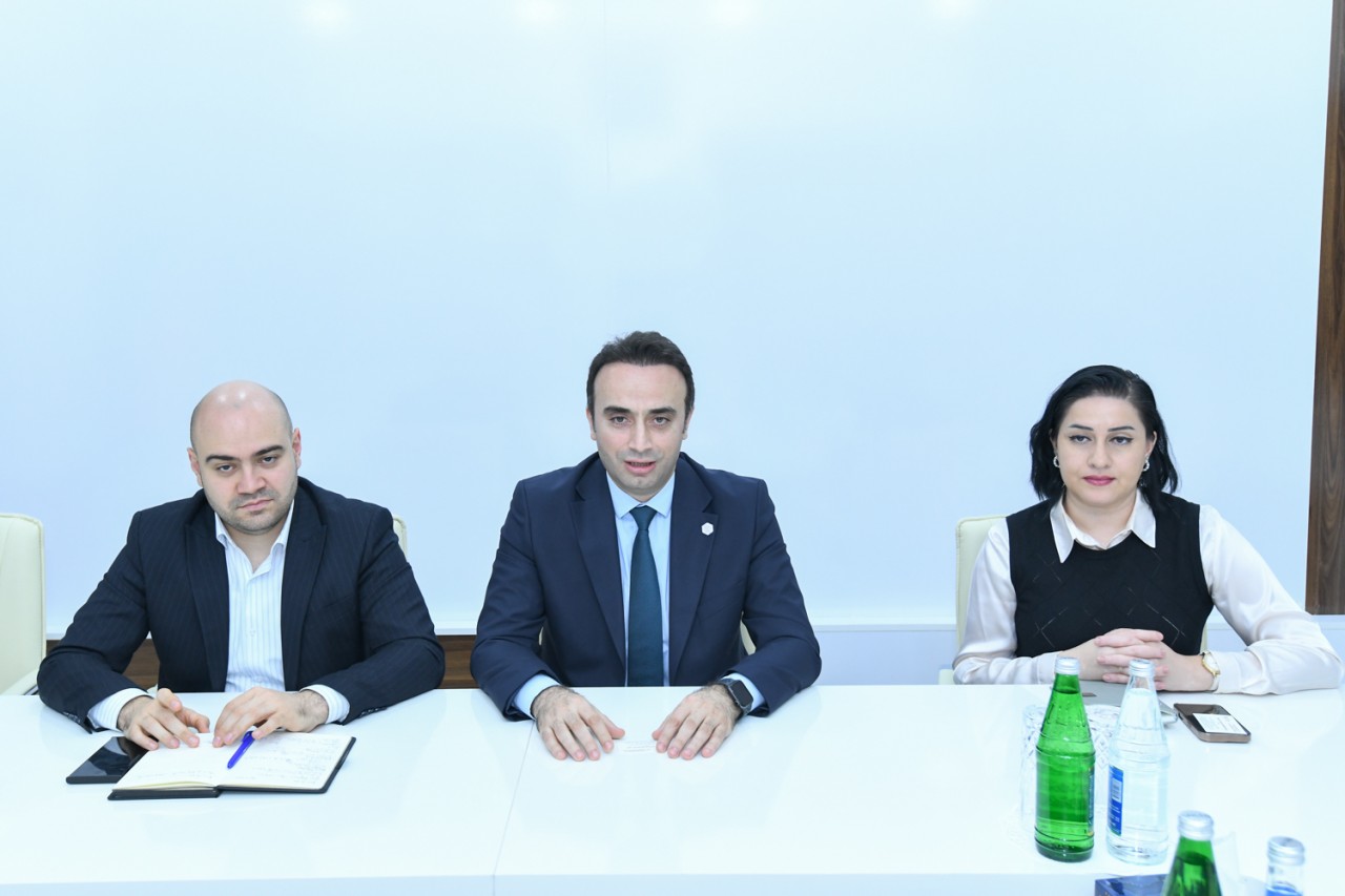 BMU ilə İRİA arasında növbəti əməkdaşlıq mərhələsi müzakirə olunub - FOTOLAR